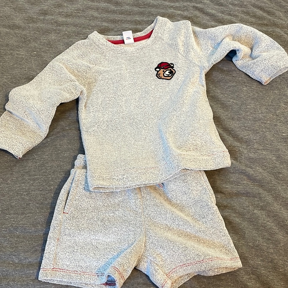 Old navy toddler terry set 18-24 months